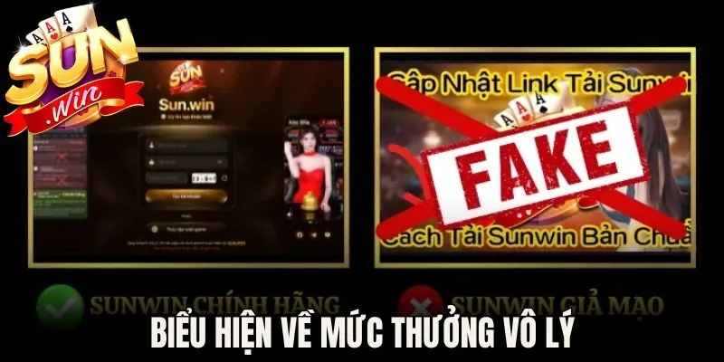 Biểu hiện về mức thưởng vô lý