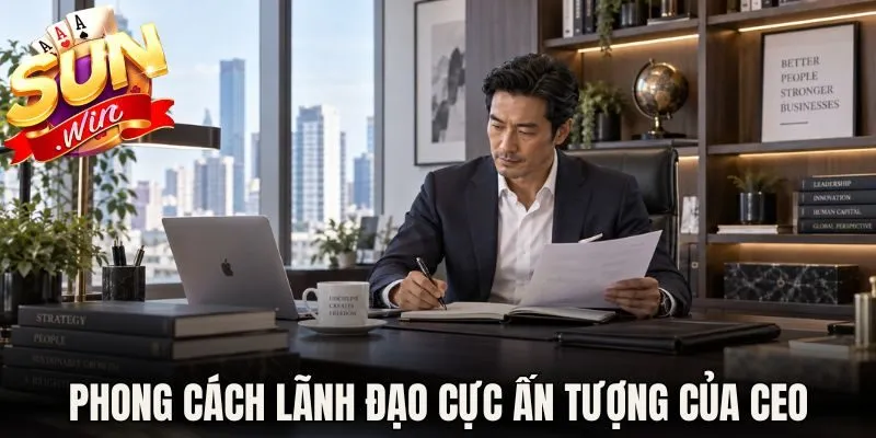 CEO Sunwin Jinix Trần - Người Định Hướng Thương Hiệu 3 Phong cách lãnh đạo cực ấn tượng của CEO