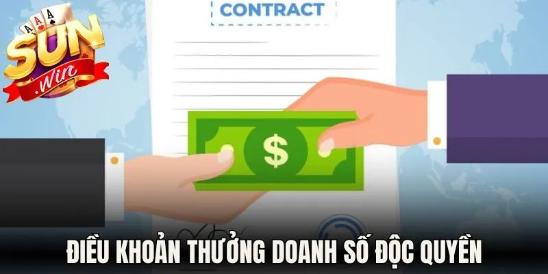 Điều khoản thưởng doanh số độc quyền